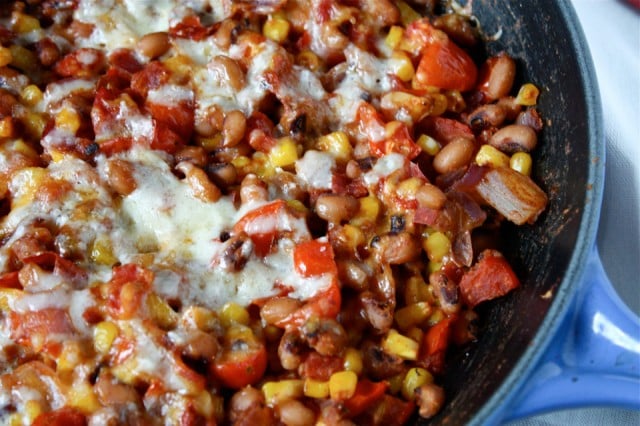 Hot and Cheesy Blackeye Pea Dip || Aggie's Kitchen