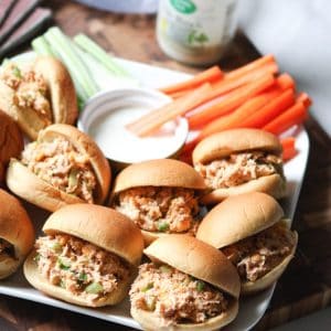 Barbecue Ranch Chicken Salad Sliders || Aggie's Kitchen