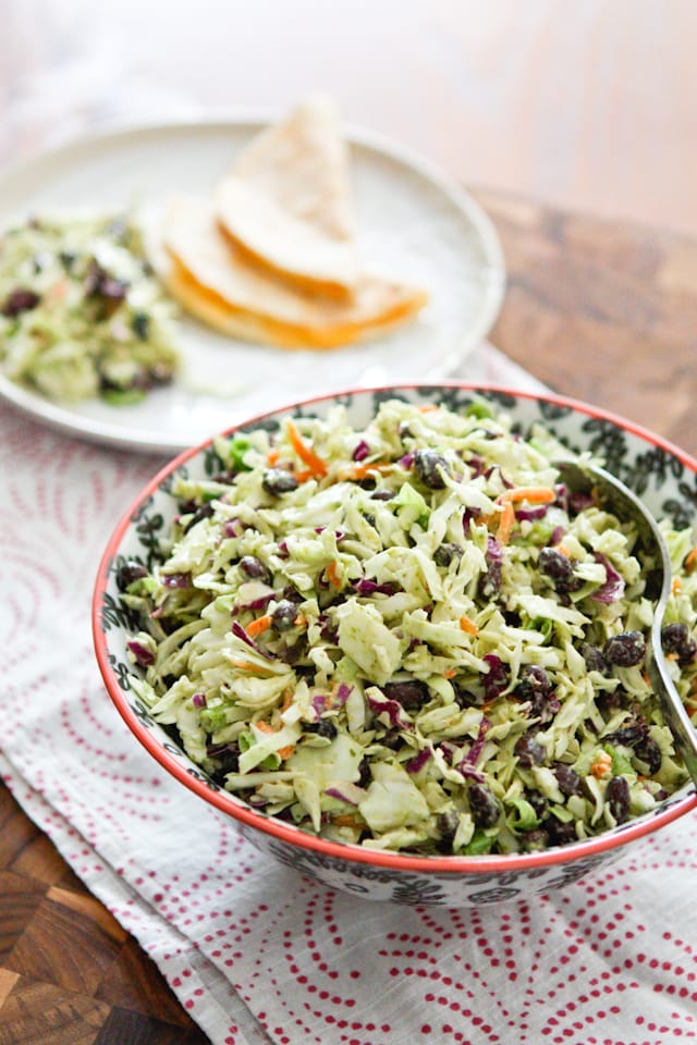 Mexican Slaw Salad with Black Beans