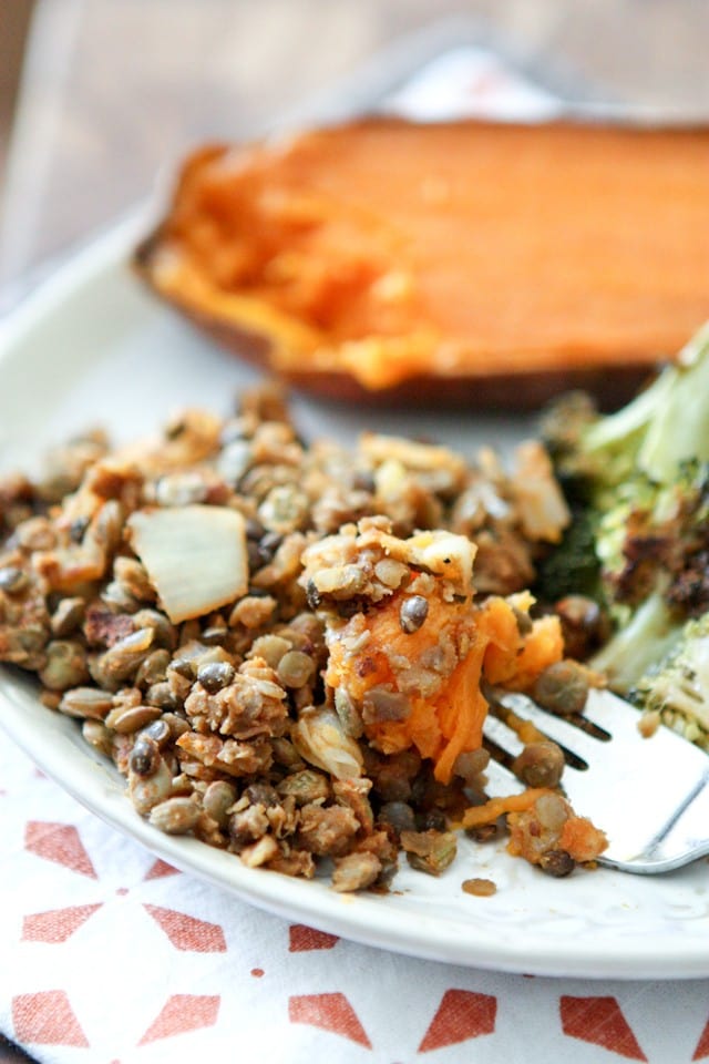 Smoky Sauteed Lentils