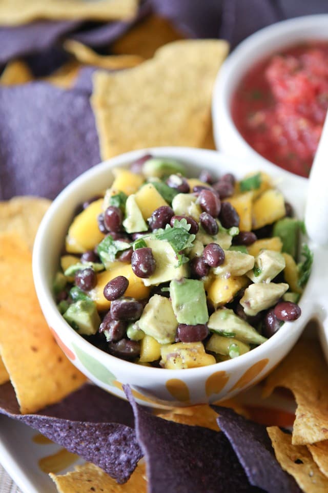 Mango Avocado And Black Bean Salsa Recipe