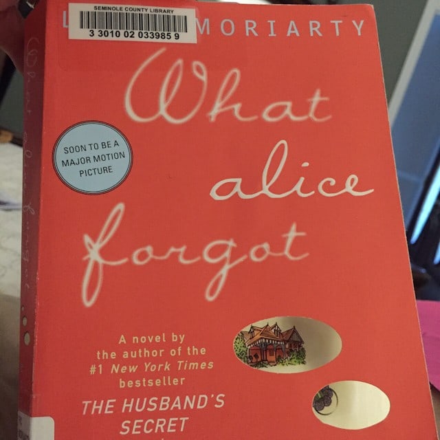 Summer Reading:  What Alice Forgot