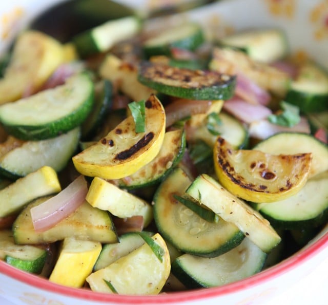 Sauteed Cilantro Lime Vegetables - a super quick and easy side side dish. Healthy too!