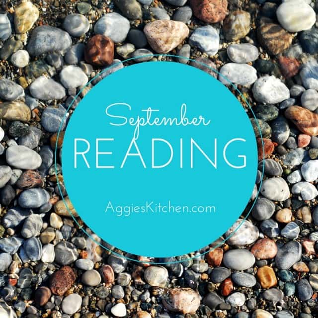 September Reading List: Books I've read and books I'm currently reading