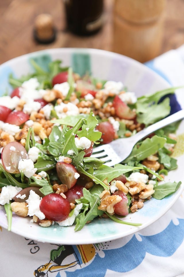 Simple Wheat Berry Lunch Bowl  The In Fine Balance Food Blog