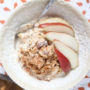 The original overnight oats! I discovered Bircher Muesli on a Princess Cruise and I've been obsessed with it ever since!