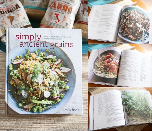 Simply Ancient Grains cookbook by Maria Speck