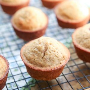 Crunchy pecans, cinnamon and Greek yogurt make these Cinnamon Banana Nut Muffins a treat your whole family will love. #ad