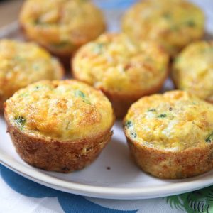 Broccoli Cheese Frittata Muffins - this recipe is so versatile, my family loves having them ready in the fridge for quick snacks or breakfasts!