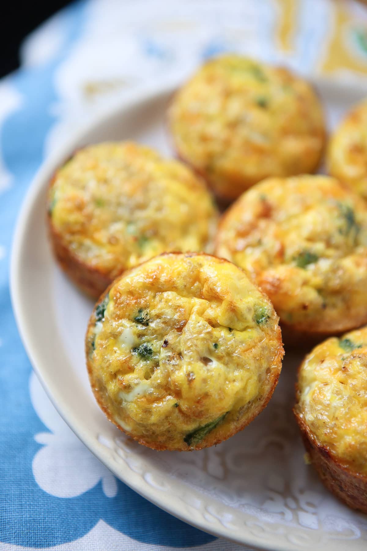 Broccoli Cheese Frittata Muffins with Quinoa Aggie's Kitchen
