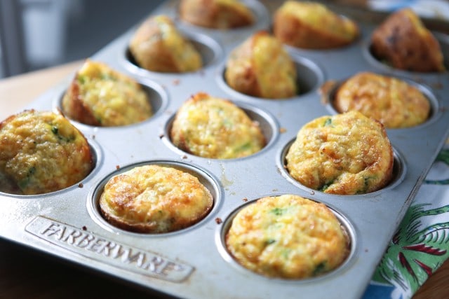 Broccoli Cheese Frittata Muffins - this recipe is so versatile, my family loves having them ready in the fridge for quick snacks or breakfasts!