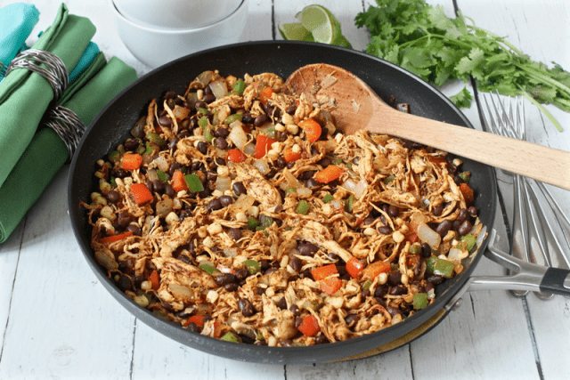 Southwest Chicken Skillet | FamilyFoodOnTheTable.com