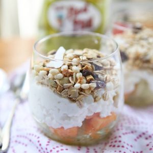 Just 3 ingredients! This refreshing Summer Melon Protein Parfait is the perfect way to cool down this summer. Great breakfast, snack, lunch or dessert! Recipe via aggieskitchen.com