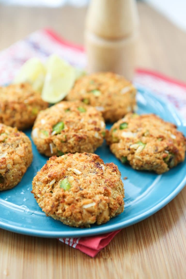 Cajun Baked Salmon Cakes - Aggie's Kitchen