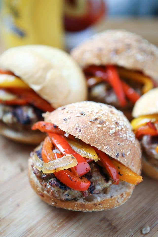 You'll love these Italian Turkey Sausage Sliders - blended with mushrooms for extra nutrition!