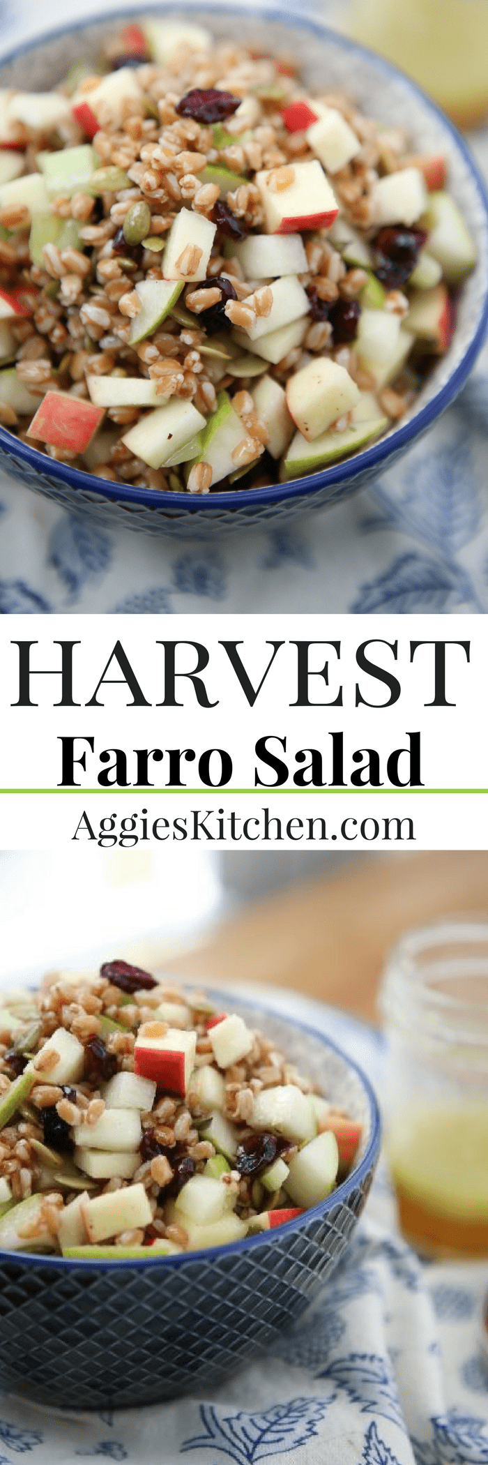 Harvest Farro Salad Aggie's Kitchen