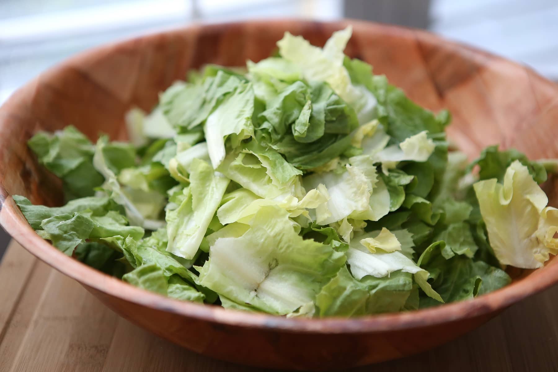 Escarole Caesar Salad with Parmesan Walnut Lemon Dressing Aggie's Kitchen