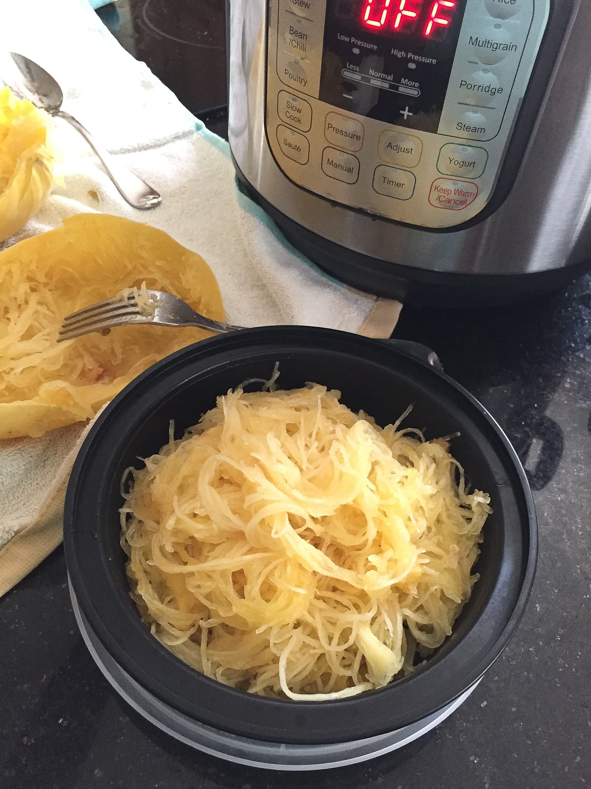 How To Cook Spaghetti Squash in an Instant Pot Aggie's Kitchen