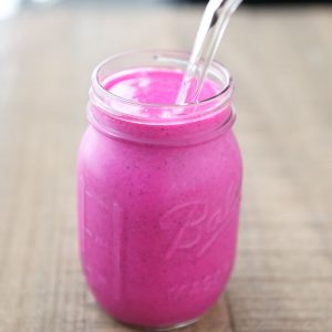 Give your body a boost of nutrition and hydration with this gorgeous Dragon Fruit Smoothie.