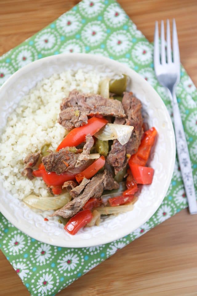 Add this Easy Pepper Steak from Add A Pinch Cookbook to your weeknight dinner rotation. Filled with veggies and so quick to pull together in the slow cooker - my family loved it!