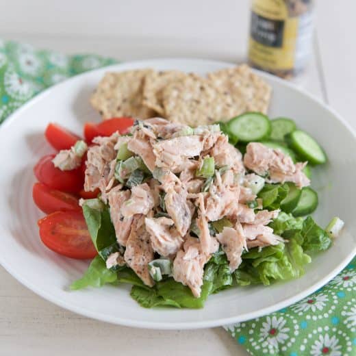 Fresh Salmon Salad Recipe - Aggie's Kitchen