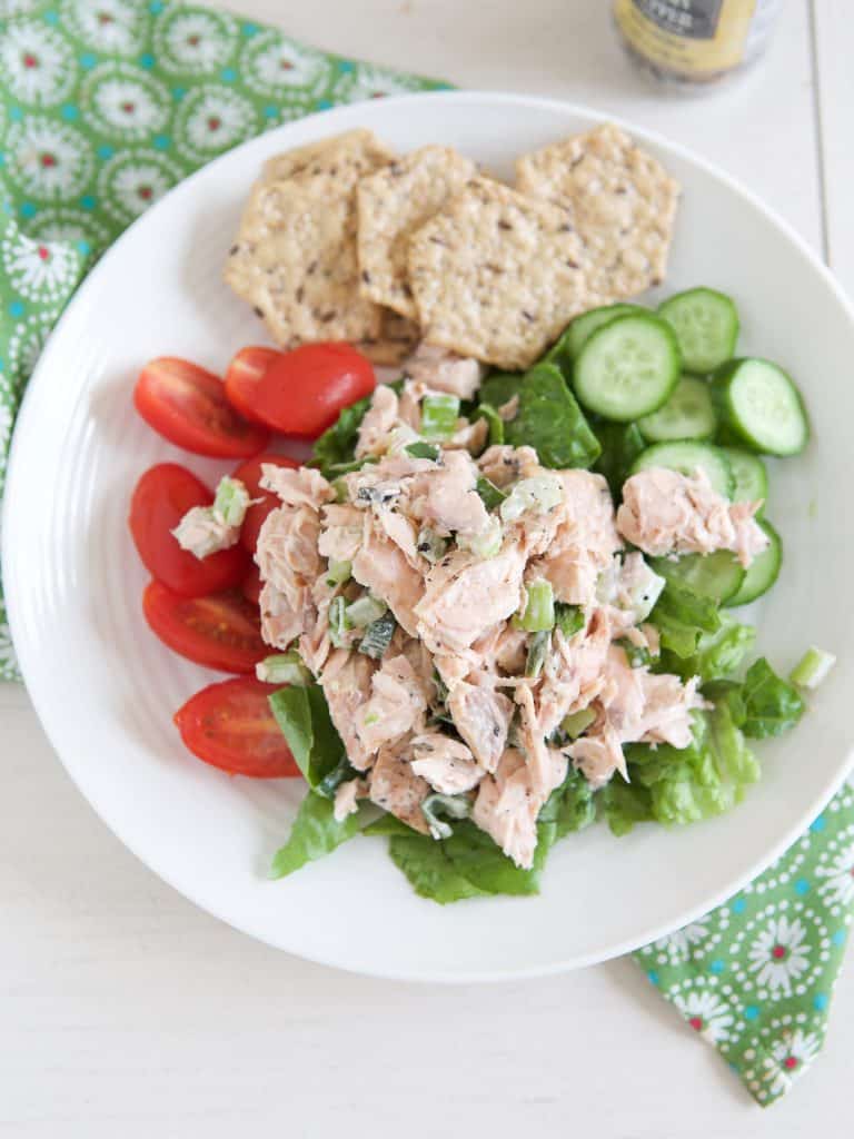 Fresh Salmon Salad Recipe - Aggie's Kitchen