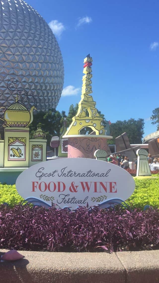 Epcot International Food and Wine Festival Menu 2018