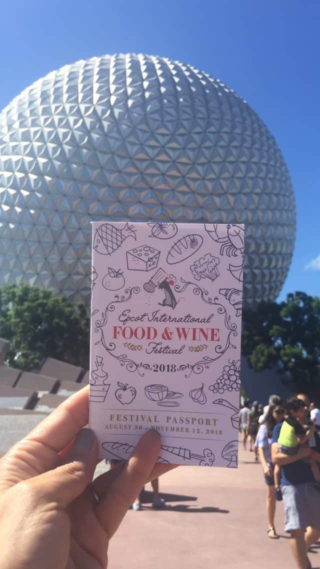 Epcot International Food and Wine Festival Menu 2018